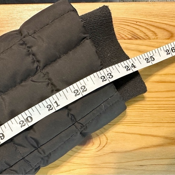 J. Crew Black Quilted Down Filled Gold Embellished Zip Up Jacket Coat Women’s XS - Picture 14 of 14